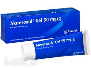 AKNEROXID 5 GEL 1X50GM 5%