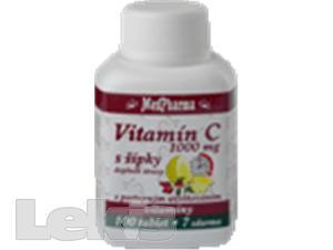 MedPharma Vitamín C 1000mg s šípky tbl.67 prod.úč.