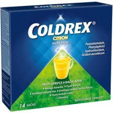 Coldrex Horký nápoj citron 14 sáčkú - 1