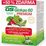 GS Ginkgo 60 Premium tbl. 60+30 - 1