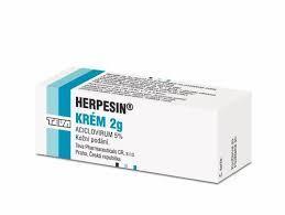 HERPESIN 50MG/G CRM 2G