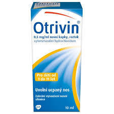 OTRIVIN 0,5MG/ML NAS SPR SOL 1X10ML